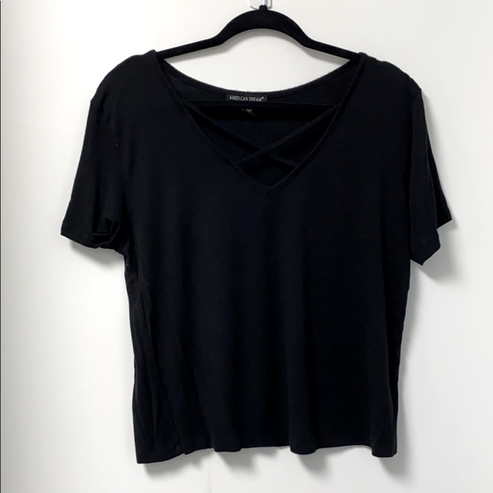 Criss cross top